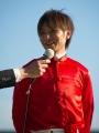 表彰式：山崎誠士騎手