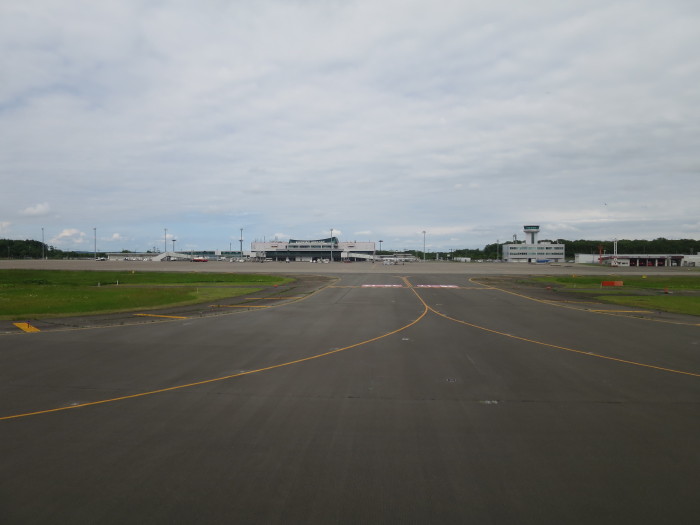 釧路空港　北海道　B767国際線仕様機