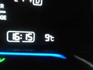 気温９℃