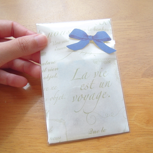 どんなサイズにも対応 透明袋 包装紙のラッピング方法 Numako S Blog
