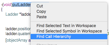 Find Call Hierarchy