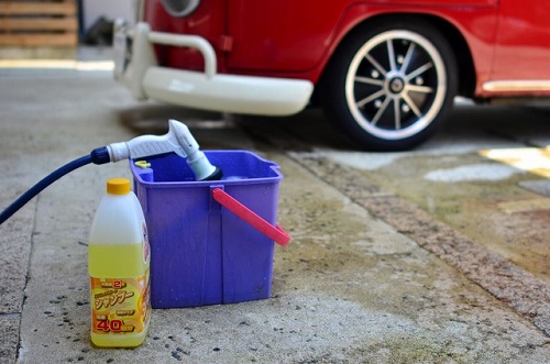 洗車 洗車道具 バケツ 洗う